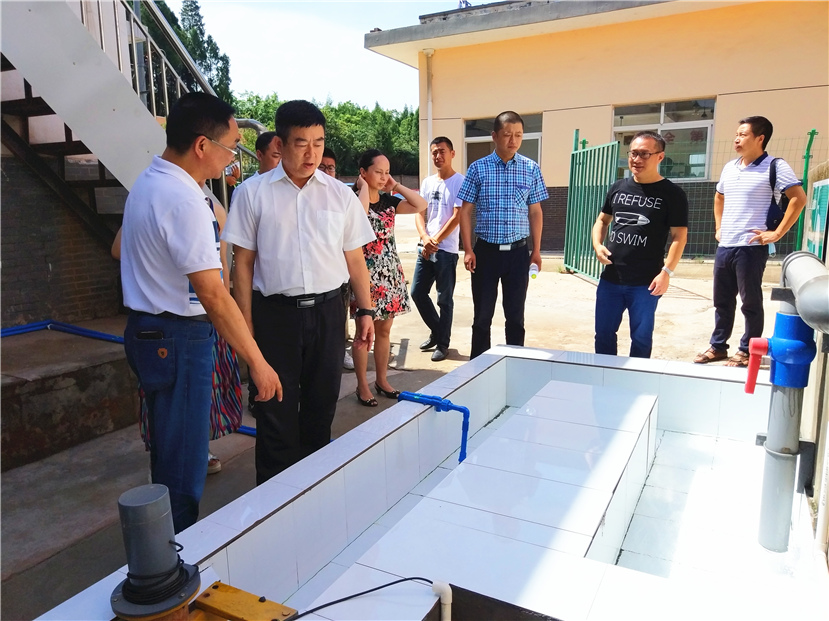 市國資委黨委書記、主任雷光明一行到固廢處置公司檢查工作